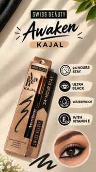 Kajal that doesnβt smudge!! ππ€
I put Swiss Beauty Awaken