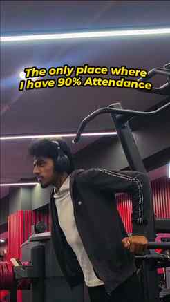 The only place with 90% attendance 😂🔥

Other places🤡  Gym