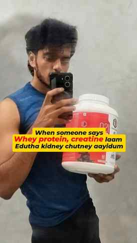 Whey Protein + Creatine = Simple & Effective 💪🔥

Whey prot