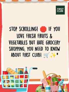 “Bangalore, have you discovered this grocery app yet? 👀🛒 F