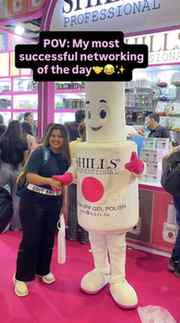Would you shake hands with this mascot? 😂👇 #funnyreelsindi