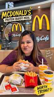SAVE THIS FOR YOUR NEXT BURGER CRAVING 🍔👇
McDonald’s Prote