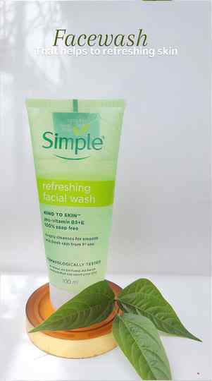 @simpleskincareindia ... facewash that helps to refreshing f