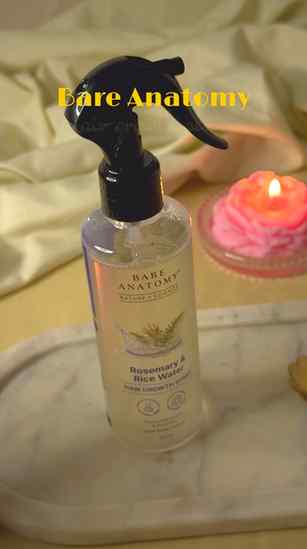 A much needed haircare mist ✨
Adding the Bare Anatomy Rosema