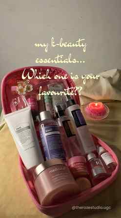 Comment your favourite essential from korean skincare and ma