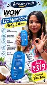My everyday body-care pick 💙✨ This WOW Skin Science 12% Mag