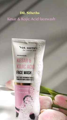 @drsheths this Kojic acid + Glycolic acid facewash will remo