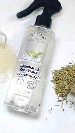 🌿 My current hair growth routine with Bare Anatomy Rosemary