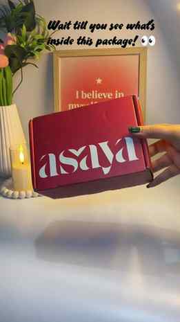POV: My Asaya package is finally here! 📦🤍
I was so excite
