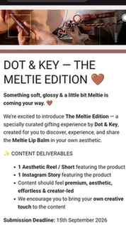 Want the Dot & Key Meltie Edition collab form? 🫶🏻 Comment
