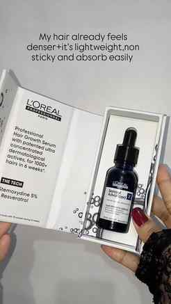 Didn’t expect this from a hair growth serum… my ha‌ir feels 