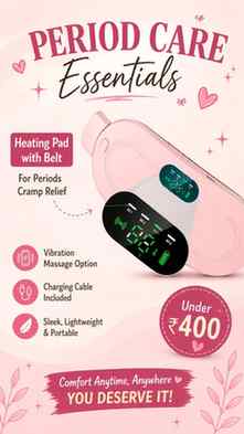 2 Period Essentials Every Girl Needs 💗 @meeshoapp 

#Period