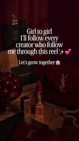Follow @tintngloss and share this reel on my DM for a follow