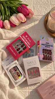 Press-on Nails haul 💅🏻 Comment your favourite below ✨💕🌷
