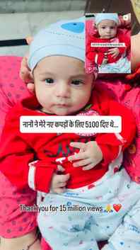 Thank you for so much love and support 🤍. Follow Saanvi’s J