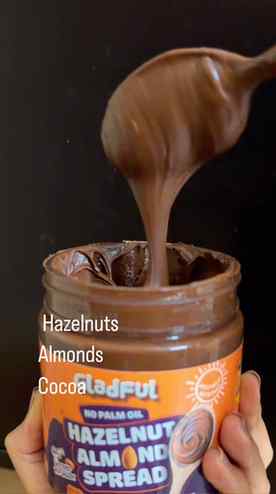 A chocolate spread that feels a little better for my toddler