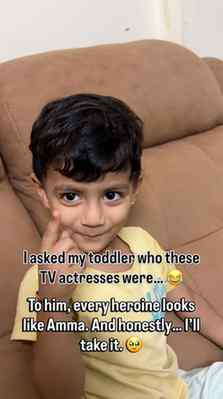 For him, I am the main character 😍❤️

#toddlerreactions #mo