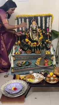 Teach them values first 

[Varamahalkshmi Habba, Varamahalak