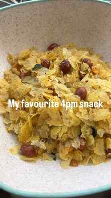 Snack time..!
[recipes, snacks, Indian snack, Thin poha, N