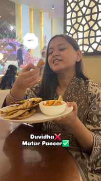 Duvidha❌️Matar Paneer✅️
BTW Congratulations @isha_mittal246 