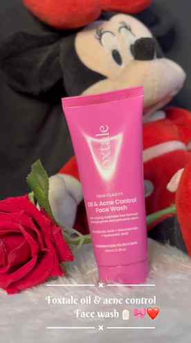 β¨ Foxtale π π
βββββββββ Γ βββββββββ
Super glow face wash