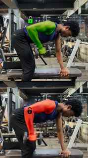 ❌ Stop Doing This Mistakes in Dumbbell kick back exercise
.
