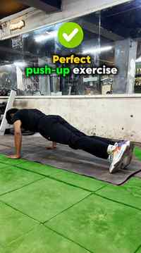 ✅ Do push-up In Right way

❌ Stop doing these Mistakes in ri
