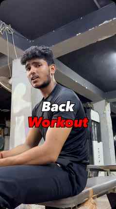 📩 Save This reel For Next back workout.
.
.
✅ Back workout 