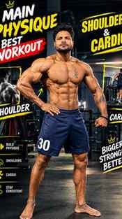 Best workout schedule for fat loss, men, physic, shoulder, a