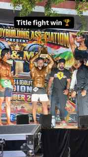 Title fight win 🏆 @coach_navneetsingh bhayya 🫶❤️😊 follow