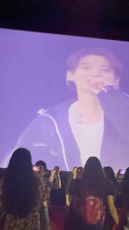 The moment Dynamite started, the entire theatre forgot it wa