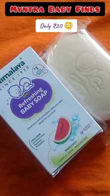 Myntra Baby Finds 👶✨

Got this Himalaya Refreshing Baby Soa