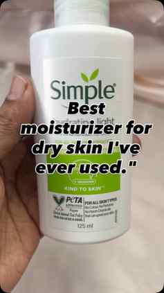 “Out of all the moisturizers I’ve tried, this works best for