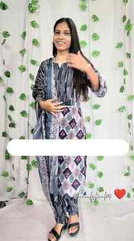 Daily wear ke liye perfect kurta set! 😍 Soft cotton fabric,