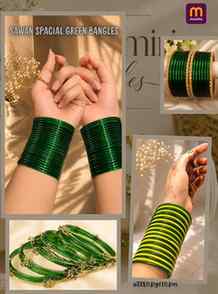 Sawan spacial bangles 🔗 chudiya 
Comment for "link" @meesho