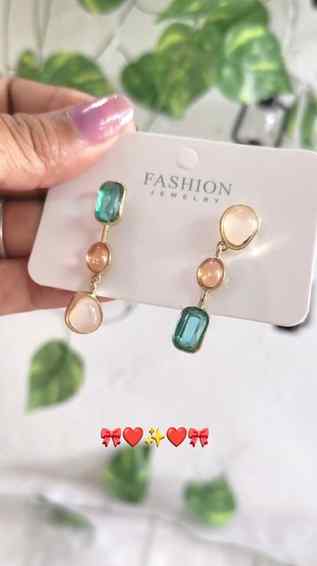 ✨ Korean Design Earrings – Meesho Find 💕

So pretty, elegan
