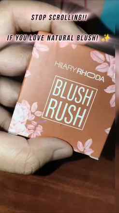 POV: The blush that gives a natural flushed look without loo