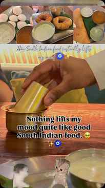 Nothing lifts my mood quite like good South Indian food. 🥹✨