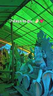 7 days to go… 🥹❤️ Bappa is coming! 🙏🏻✨
Ganpati Bappa Mory