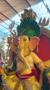 गणपती बाप्पा मोरया! 🐘❤️🙏 #GanpatiBappaMorya #Ganpati #Gane
