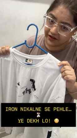 Iron nikalna ab history ho gaya 😳✨

Bas 10 second me shirt 