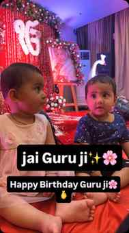 Jai guru Ji 
#twinmom #twinmomlife #gurujiblessing #gurujibi