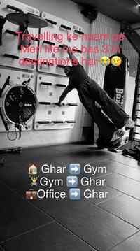 Share and tag your friend 😢🥺 Life update: gym, home, offic