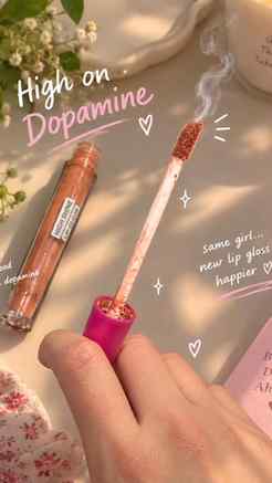Girls dopamine🥰
Lipgloss, nudecolors, pigmentedlips,lipsha