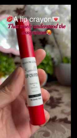 POV: you found the lipstick that makes every look feel expen