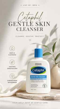 Gentle care, every single day. 🤍✨
A cleanser that keeps you