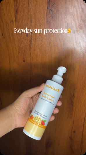 Follow & comment for “LINK“🧡
WishCare Sunscreen Body Lotio