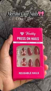 Follow & Comment for ’Link’🎀
@meeshoapp
#nails #cutenail