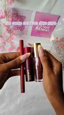 The lip combo I can't stop wearing 🤎✨ Would you try it? 👇