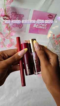 For bold lips 💋 @reachedmars @insightcosmetic @lakmeindia s